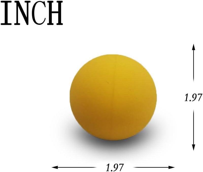 YAOSHER Squash Balls for Training Only-Tube of 3, Yellow, WZ2486 - Image 4